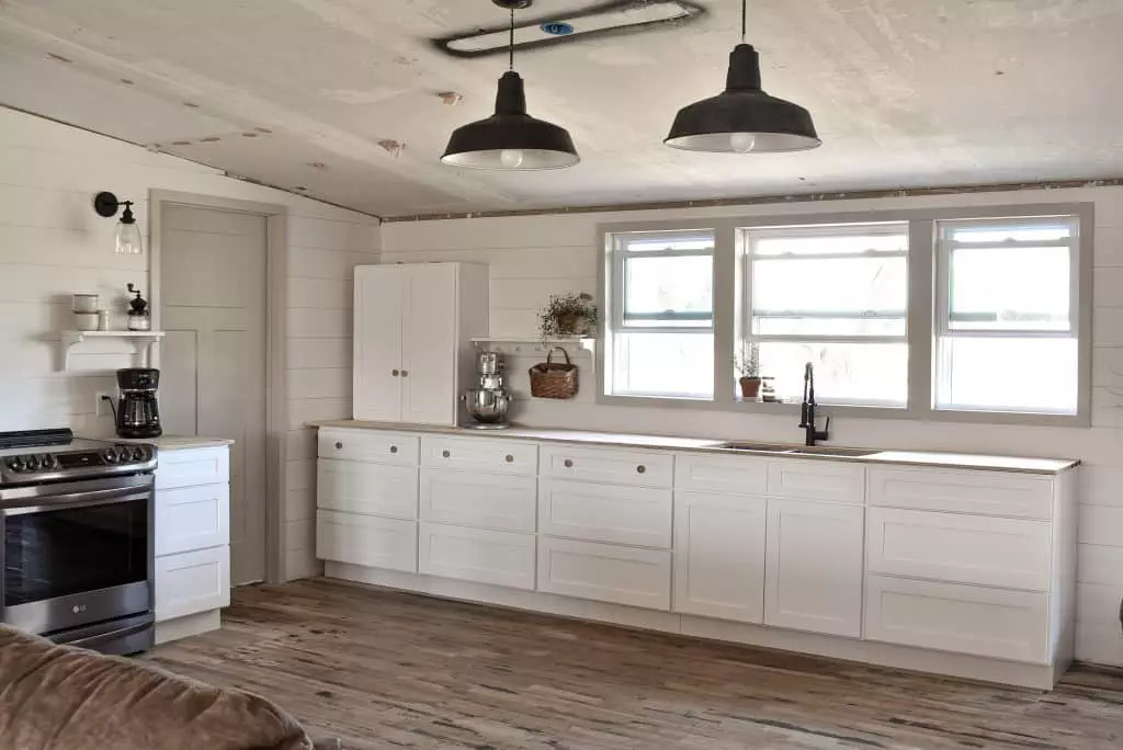 Before and After Kitchen Cabinet Remodel