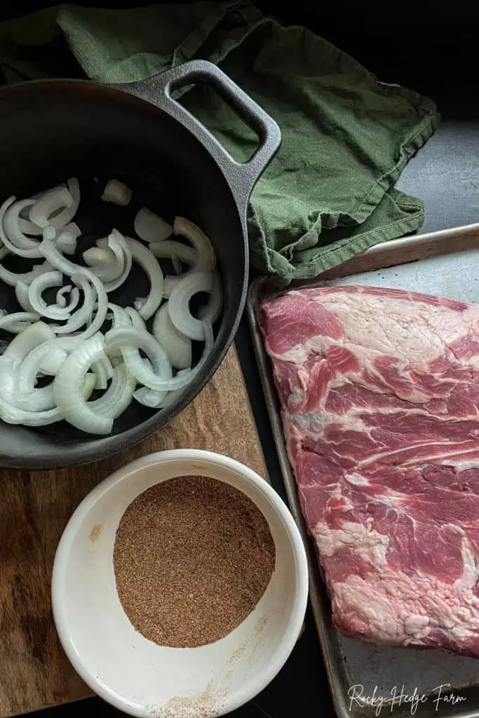 how to make pulled pork in a dutch oven