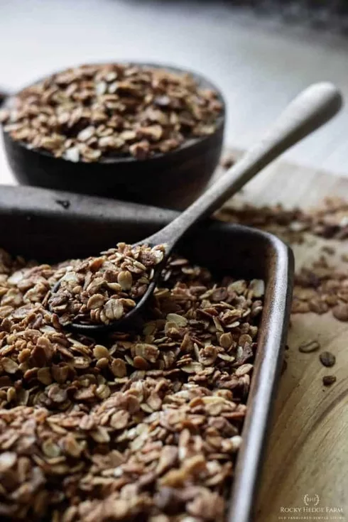 Homemade Pumpkin Spice Granola